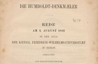 Humboldt-Denkmäler